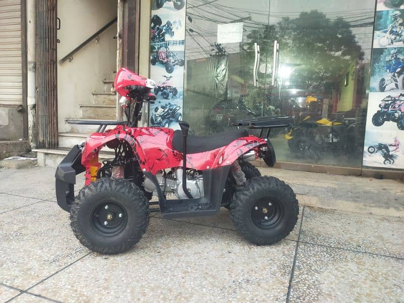 New Arrivals 110cc Reverse Gear Atv Quad Bikes Delivery In All Pak 1