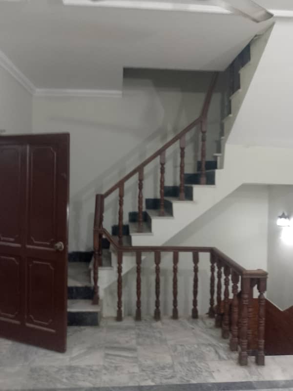 Beautiful upper portion available for small family size 30+60 pindi face 50 feet street water boring 3