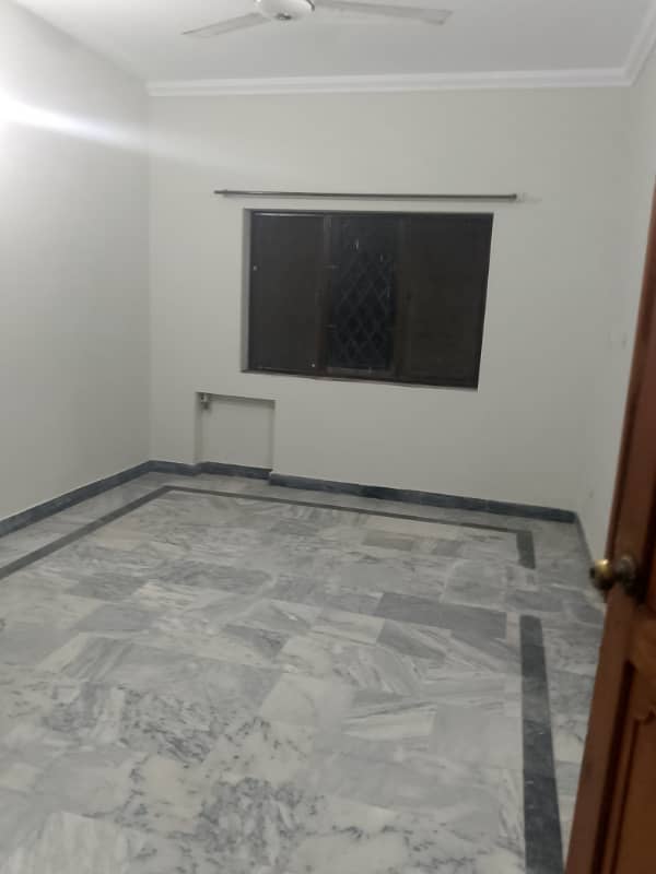 Beautiful upper portion available for small family size 30+60 pindi face 50 feet street water boring 11