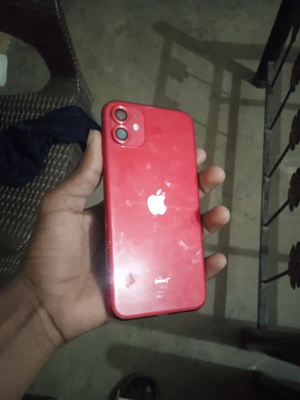 I phone 11 Red Colour 10 By 8 0