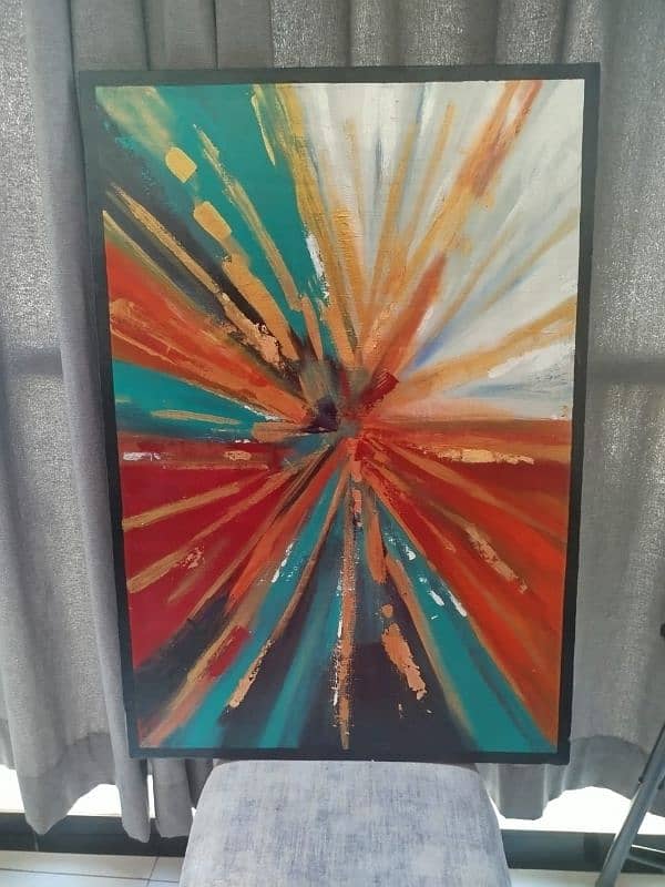 Hand Made Canvas Art Painting 1