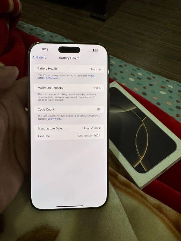 iPhone 16 Pro Max 256GB NON PTA 2