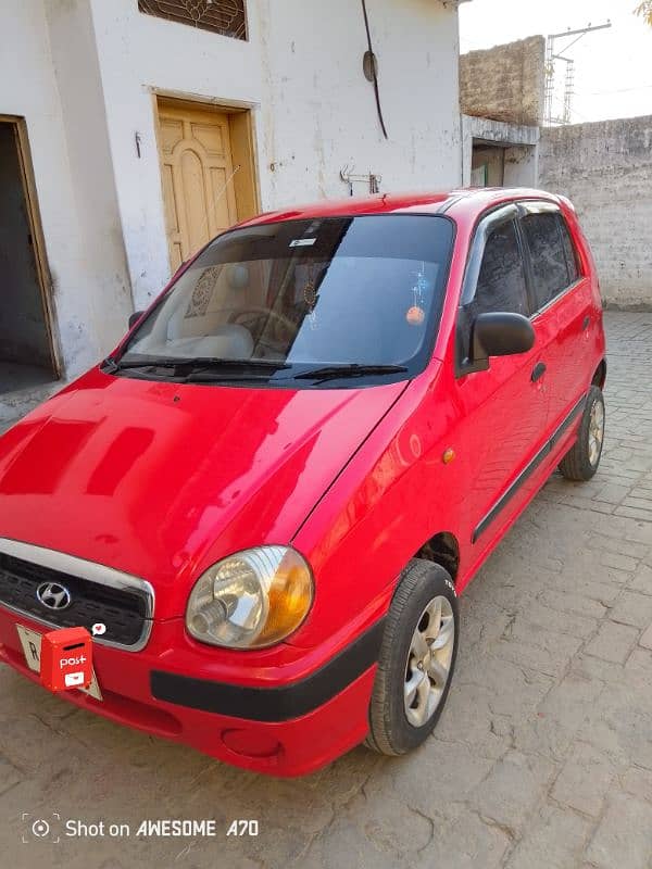 Hyundai Santro 2004 anteeq car 0