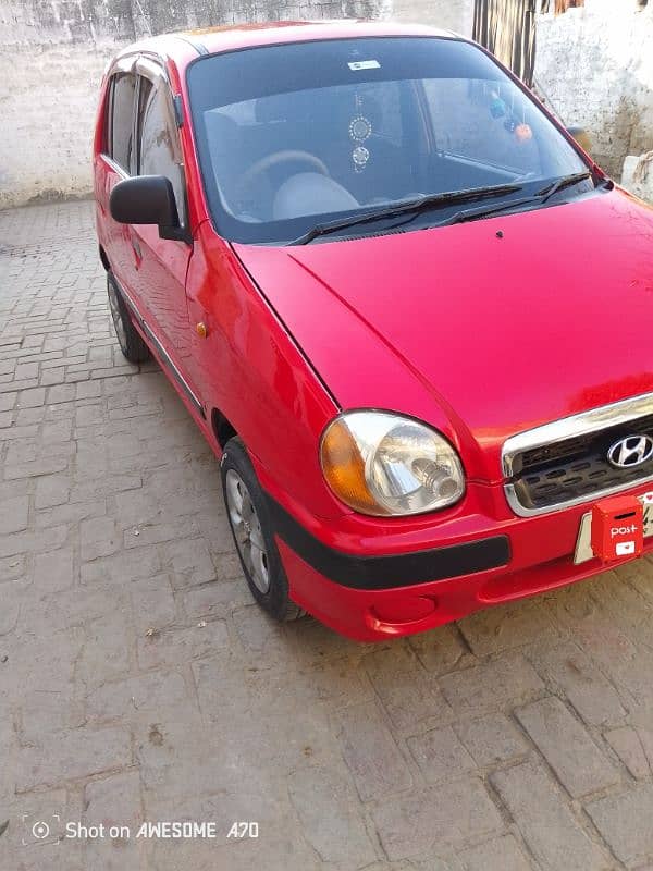 Hyundai Santro 2004 anteeq car 2