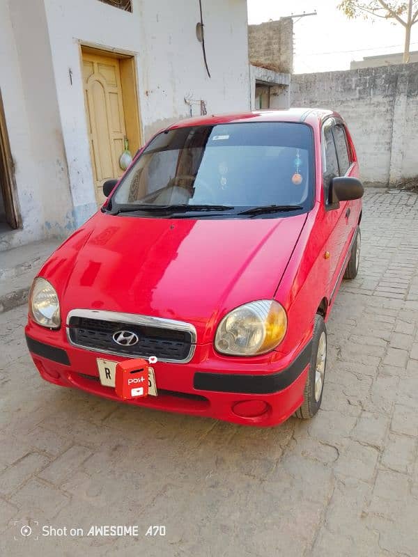 Hyundai Santro 2004 anteeq car 14