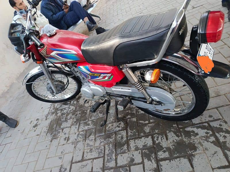 Honda 125cg model 2022.302 number ha     0314.5203521 2