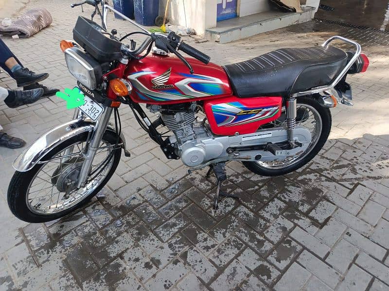 Honda 125cg model 2022.302 number ha     0314.5203521 5