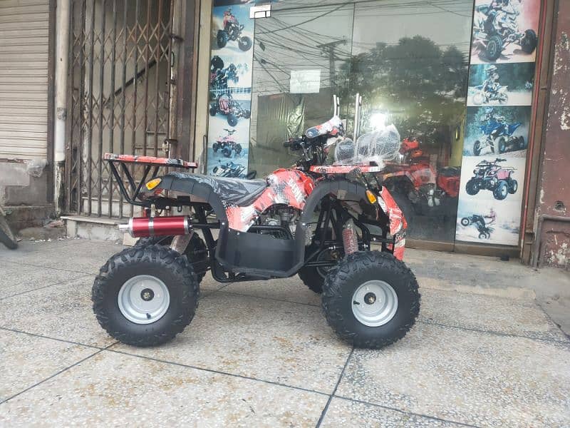 4× 4 Hydraulic Breaks 125cc Hunter Jeep Atv Quad Bike Delivery In All 1