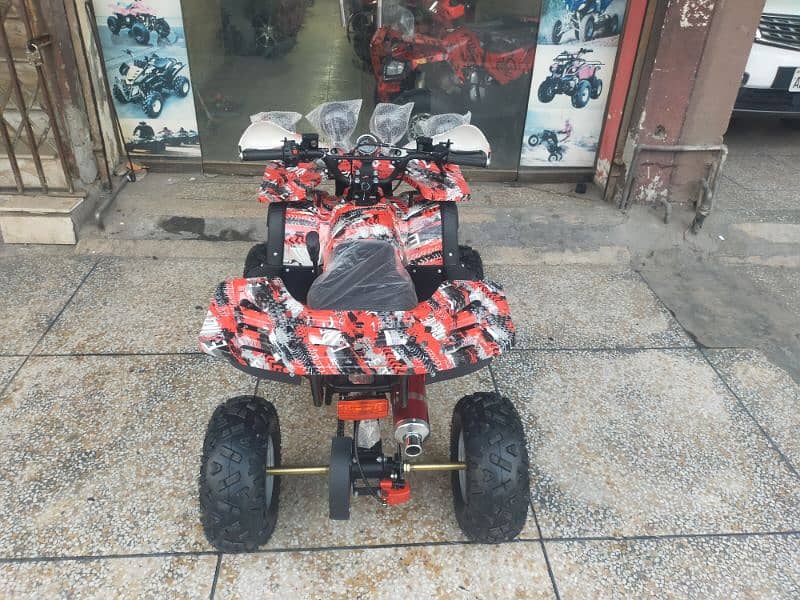 4× 4 Hydraulic Breaks 125cc Hunter Jeep Atv Quad Bike Delivery In All 2