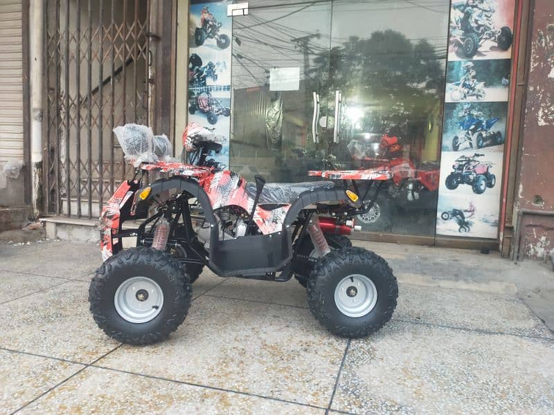 4× 4 Hydraulic Breaks 125cc Hunter Jeep Atv Quad Bike Delivery In All 3