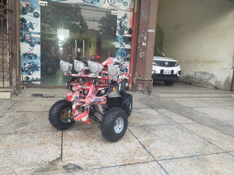 4× 4 Hydraulic Breaks 125cc Hunter Jeep Atv Quad Bike Delivery In All 6