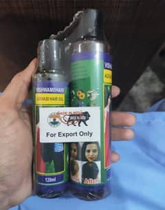 Adivasi Hair Oil 120 Ml + Adivasi Hair Shampoo 200ml Original Imported