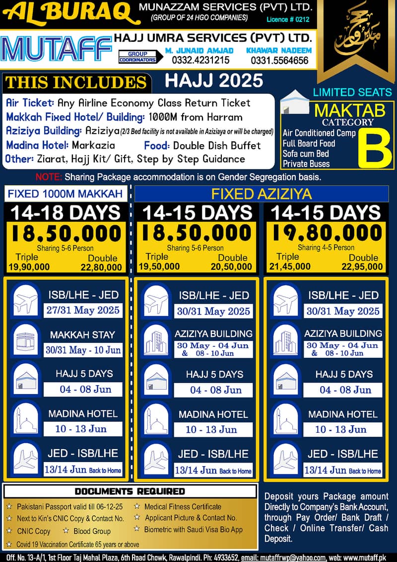 HAJJ PACKAGES 2025 1