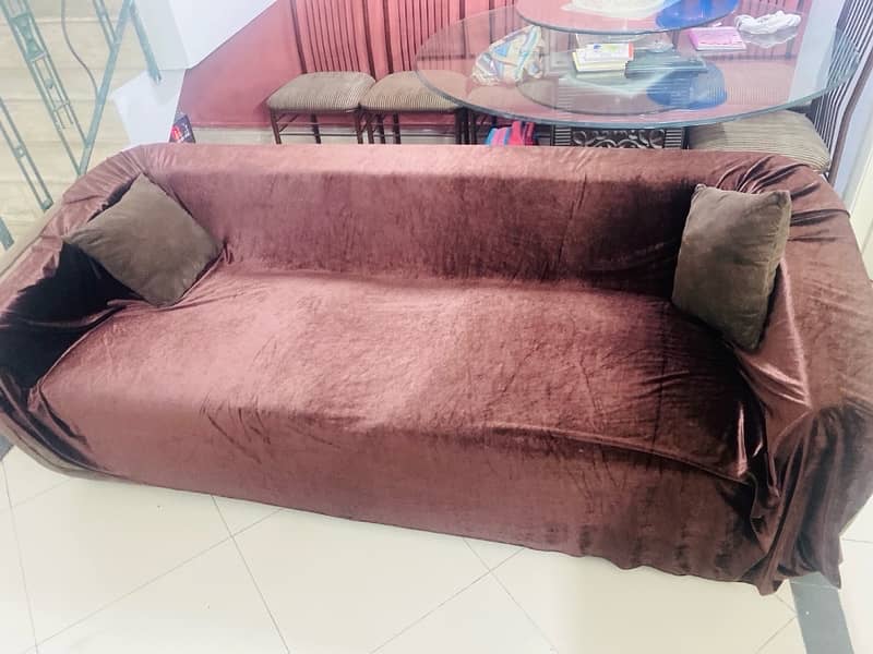 3 seater and 1 seater sofa for sale 4