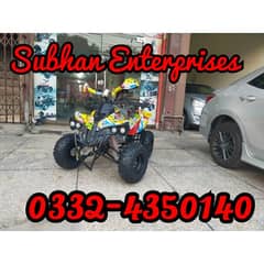 125cc Multi Colors Sports Raptor Atv Quad Bikes Delivery In All Pak