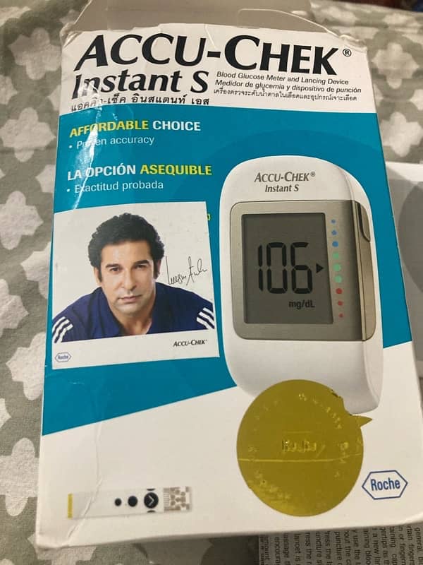 Blood Pressure machine & Accu-chek Instant S 6