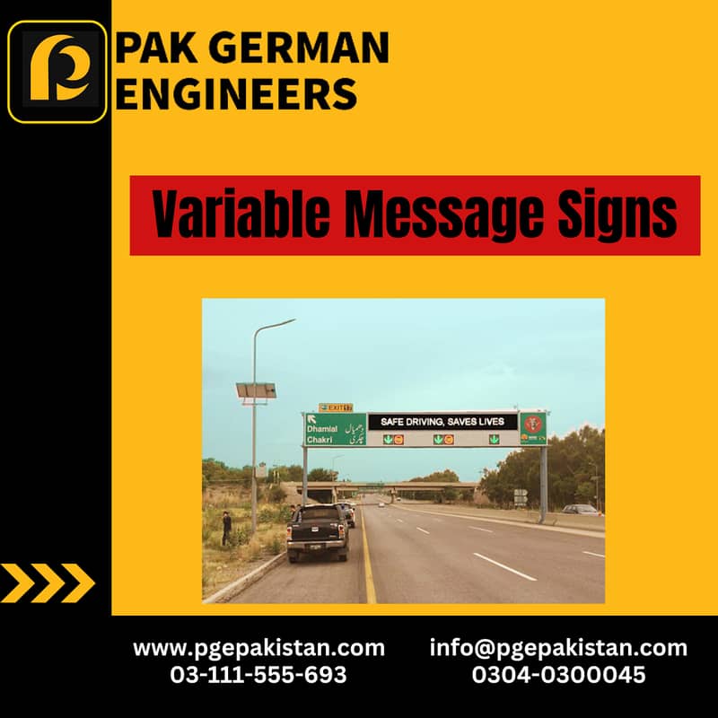 220 VAC Powered RADAR Signs 12