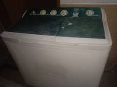 Haier dual tub full jumbo size perfectly working 03008125456