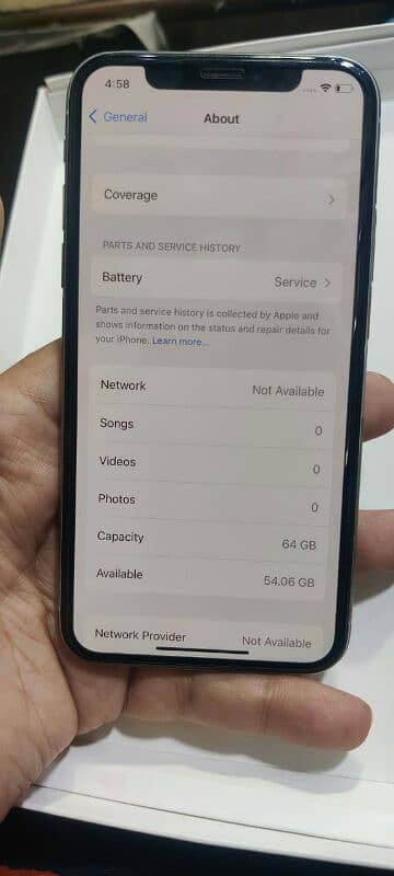 Iphone x pta approved 64gb 6