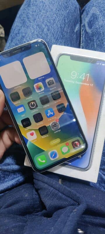 Iphone x pta approved 64gb 10