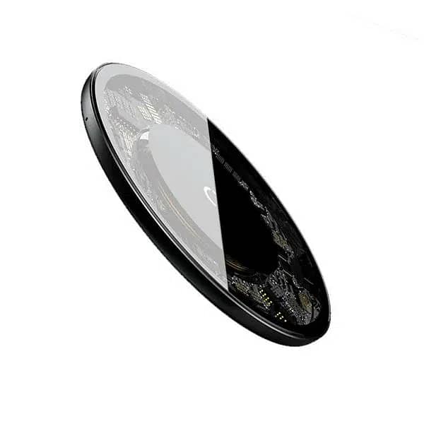 Baseus Simple Magnetic Wireless Charger Transparent 2