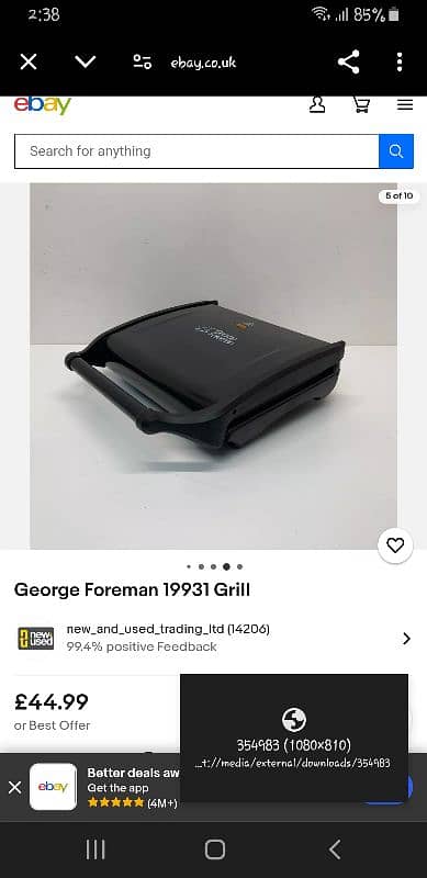 george foreman electric grill 2