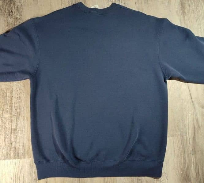 men's navy bule shirt sweatshirt from Zara 0