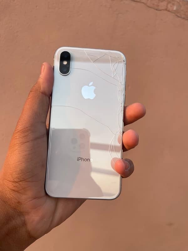 iphone x official pta approved (256 gb ) 7