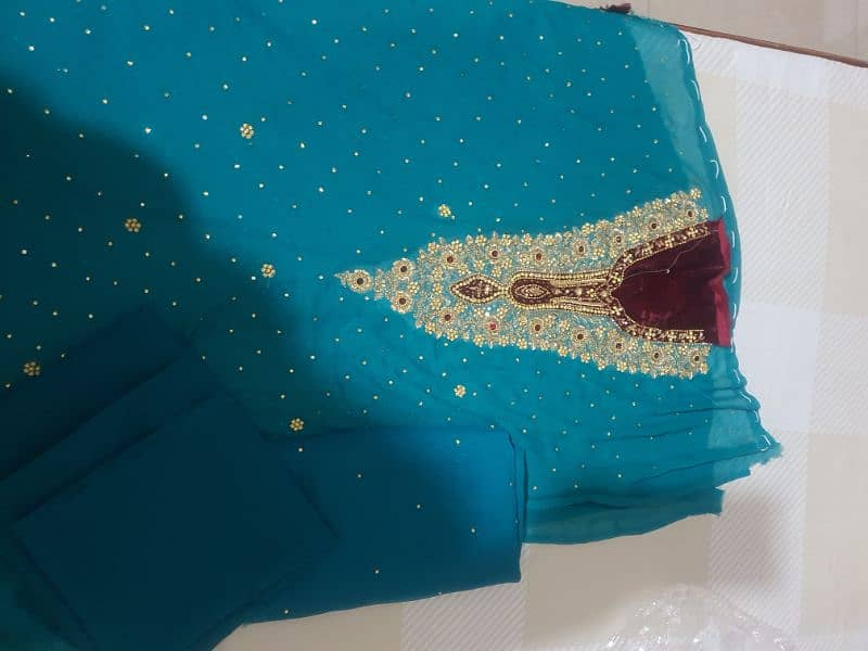 new unstitched clothes and velvet shawls 6