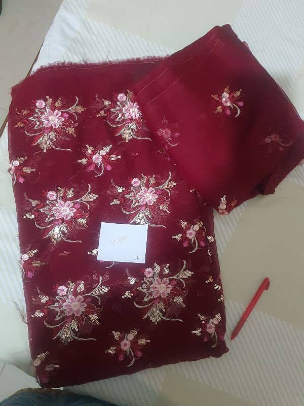 new unstitched clothes and velvet shawls 13