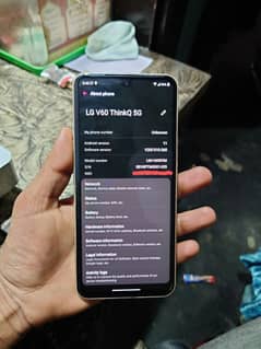 Lg V60 ThinkQ 5g All Ok Best For Photography, Gaming, Editing