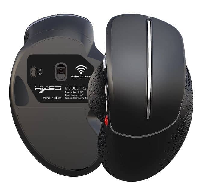 Side Wheel Wireles 2.4Hz Gaming Mouse 4