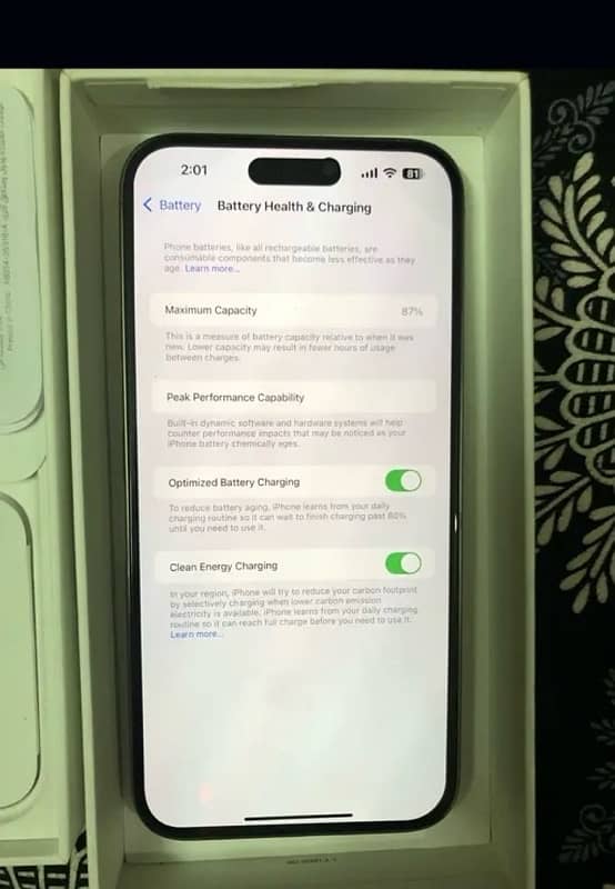 Iphone 14 Pro Max 128 Non Pta (Sim Working with Internet) 1