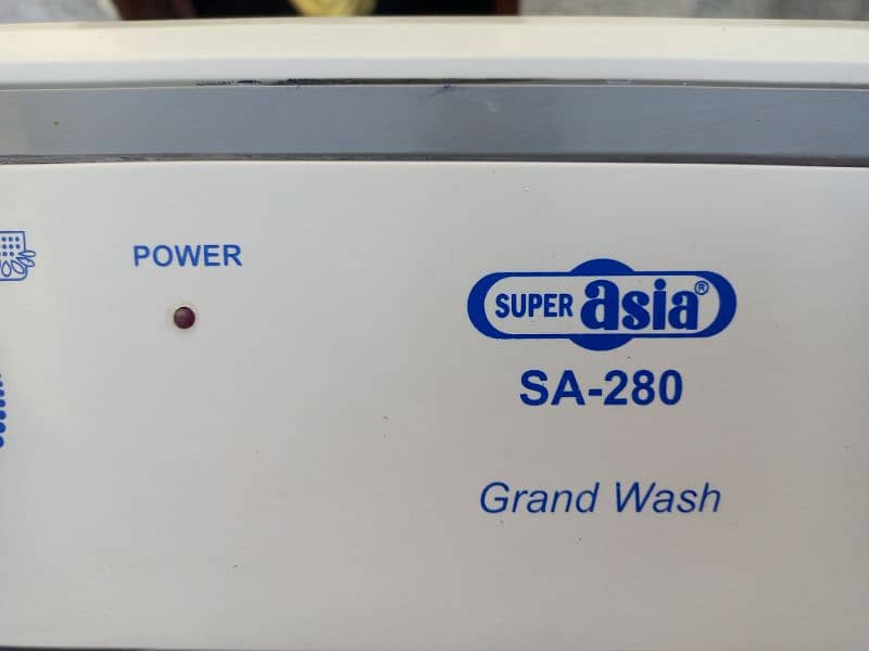 Super Asia Washer & Dryer SA-280 for Sale 7