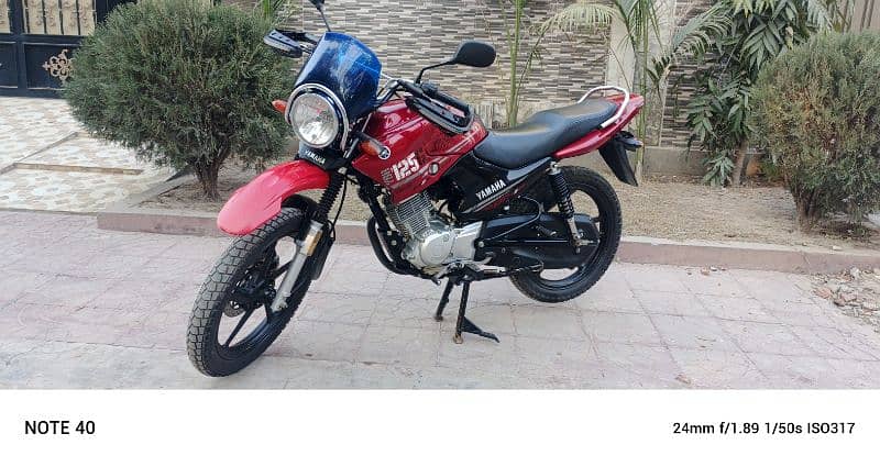 YAMAHA YBR G 2023 MODEL BIKE 10/10 CONDITION CALL PLZ 03166900271 3