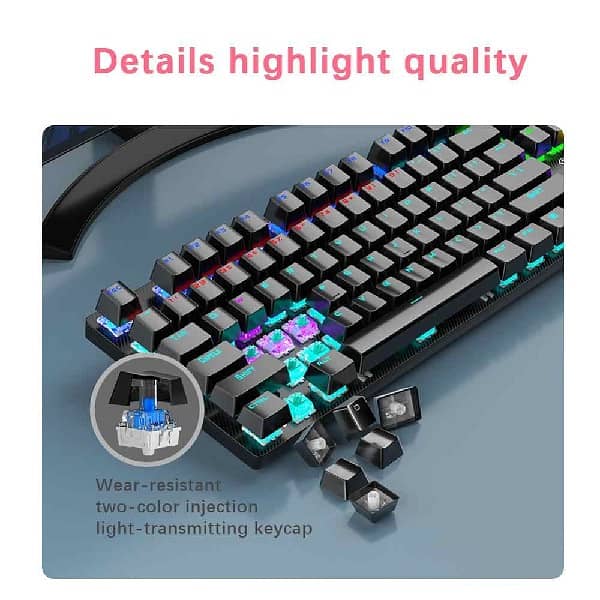 AULA Mountain S2022 backlit mechanical keyboard 1