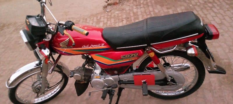 Honda CD 70 2012 excellent condition 0