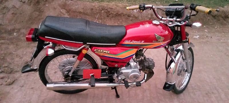 Honda CD 70 2012 excellent condition 1