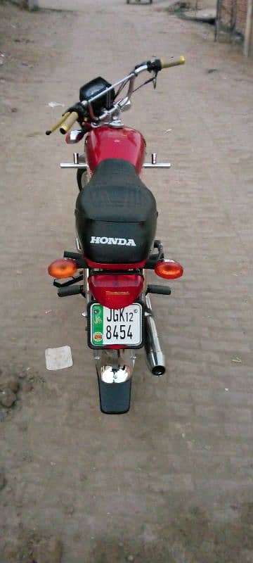 Honda CD 70 2012 excellent condition 2