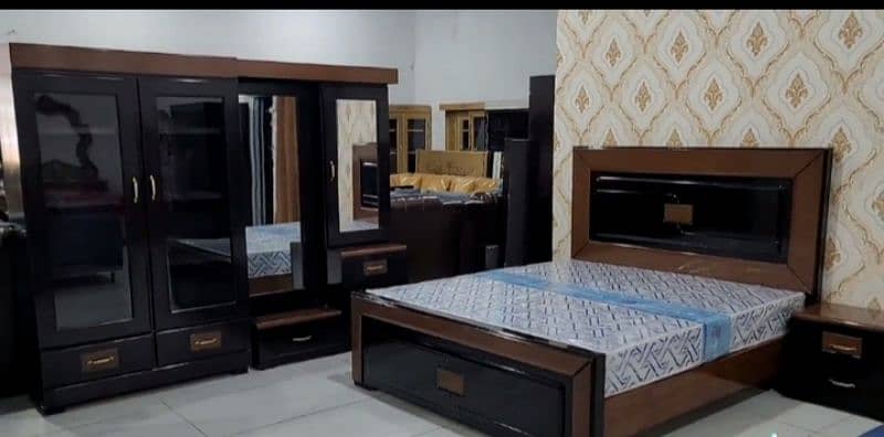 Wooden bed / King bed/ Latest bed /Double bed / 5