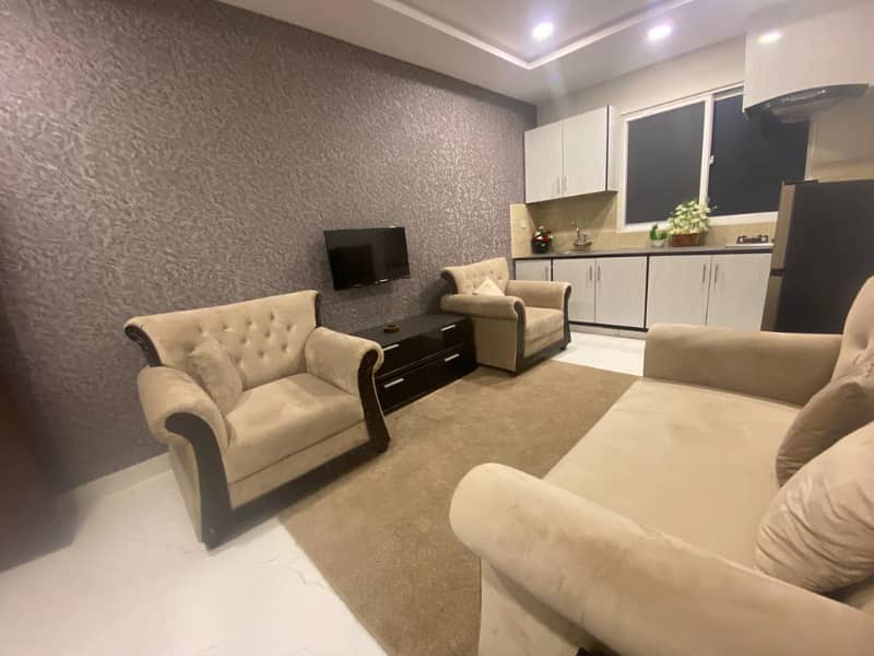 One Bed Luxury Furnished Apartment Available For Rent In Gulberg Greens Islamabad. 7