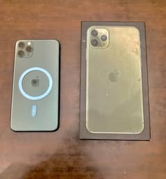 Iphone 11 Pro Max 256 GB Midnight Green Dual PTA Approved