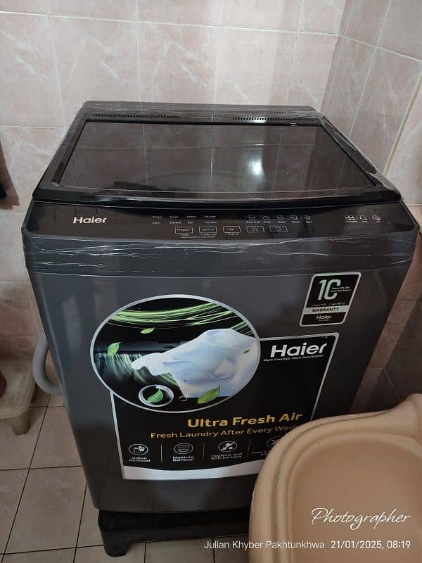 haier topload automatic washing machine latest model 2024 2025 3