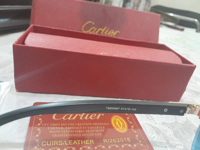 Cartier sunglasses original. Made in Italy. 4