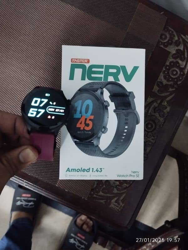 Smartwatch Faster Nerv watch Pro SE Amoled Display 0