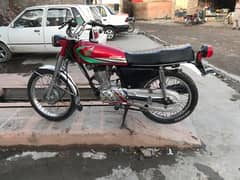 i am selling my honda 125