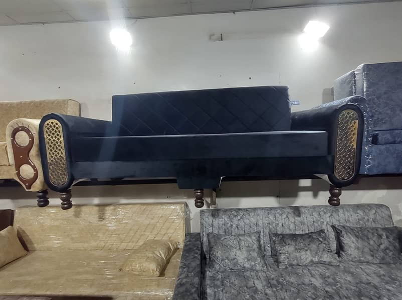 Sofa cumbed -7 seater sofa set - 5 seater sofa set for sale in Karachi 4