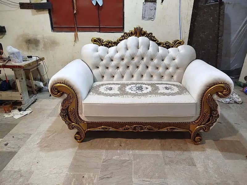 Sofa cumbed -7 seater sofa set - 5 seater sofa set for sale in Karachi 9