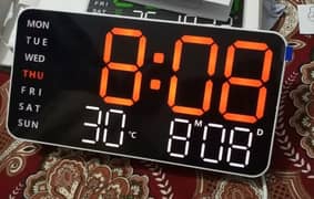 LED Digital Wall Clock