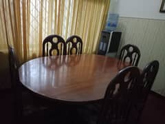 Dinning table 6 chairs